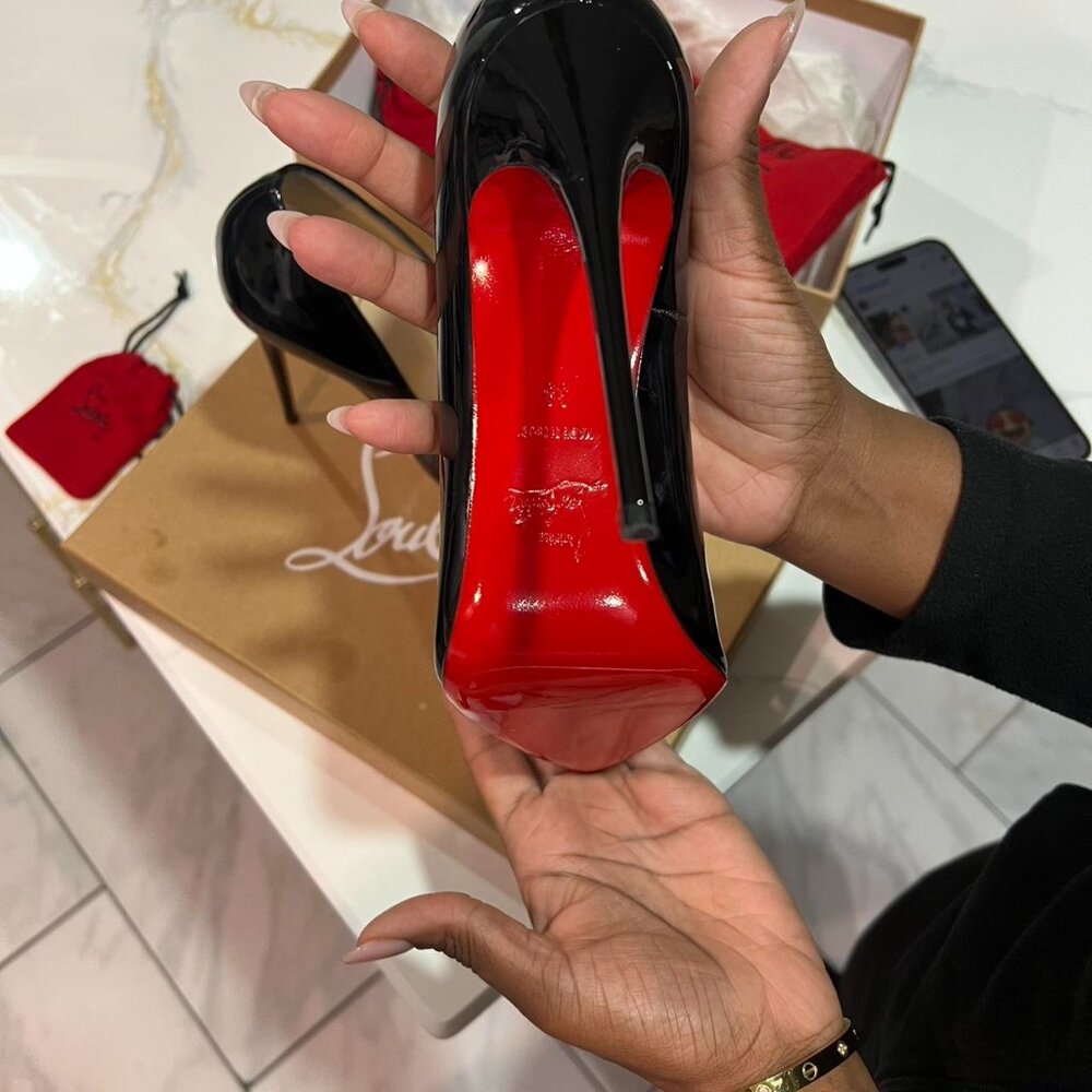 Christian Louboutin So Kate 120 patent pumps - Picture 5 of 6